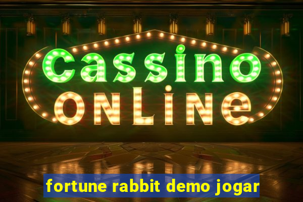 fortune rabbit demo jogar