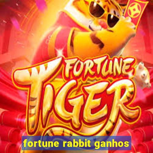 fortune rabbit ganhos