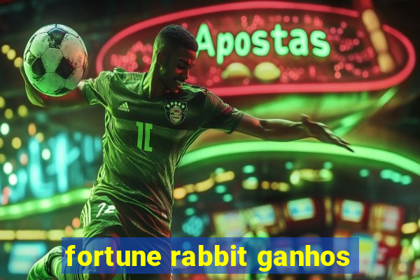 fortune rabbit ganhos