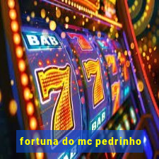 fortuna do mc pedrinho