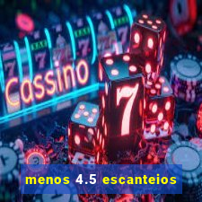 menos 4.5 escanteios