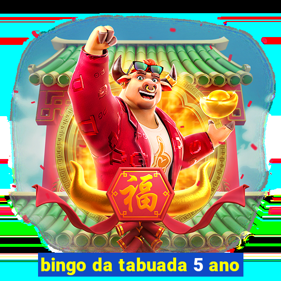 bingo da tabuada 5 ano