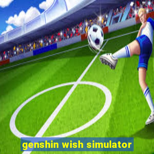 genshin wish simulator