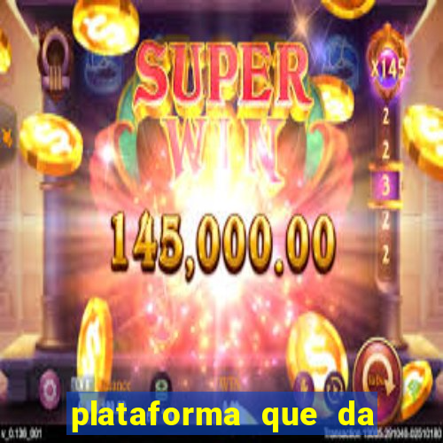 plataforma que da 5 reais no cadastro