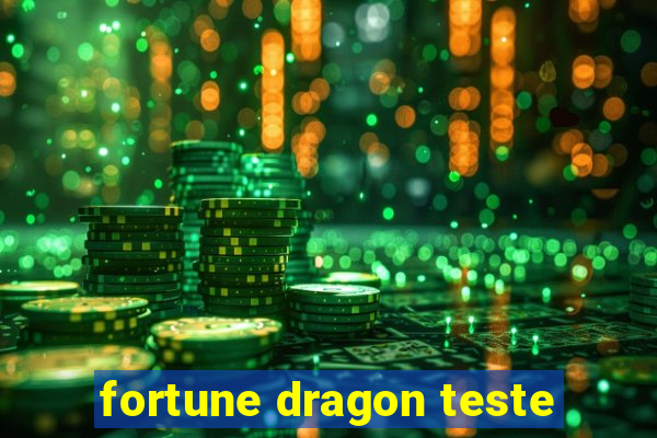 fortune dragon teste