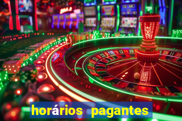 horários pagantes pg soft