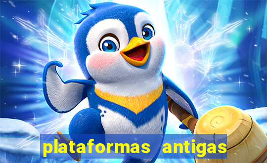 plataformas antigas de jogos