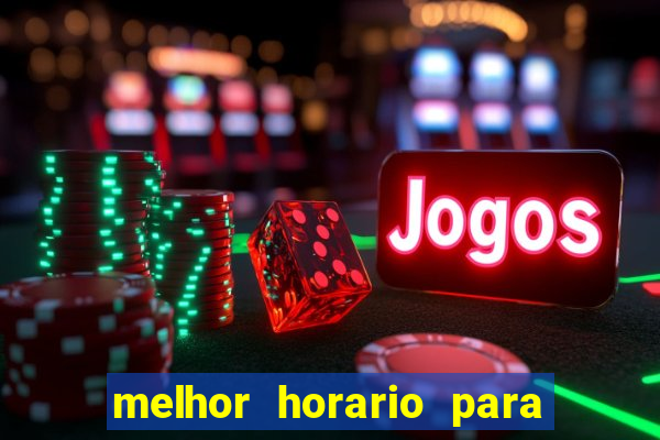 melhor horario para jogar fortune rabbit