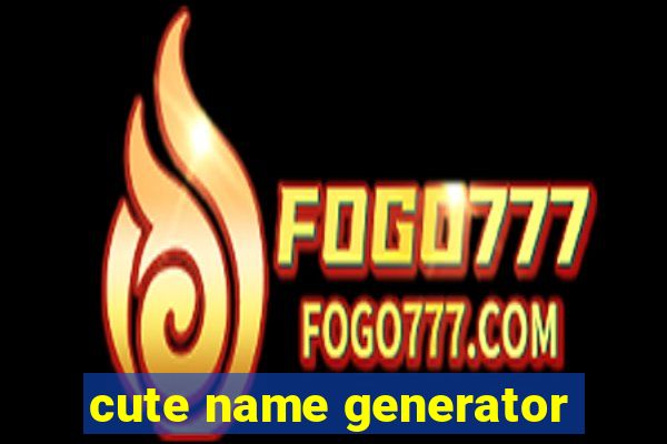 cute name generator