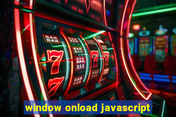 window onload javascript