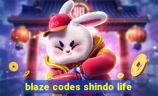 blaze codes shindo life