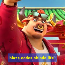 blaze codes shindo life