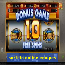 sorteio online equipes