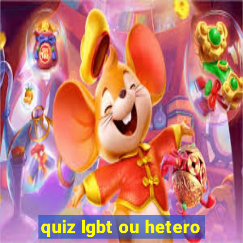 quiz lgbt ou hetero