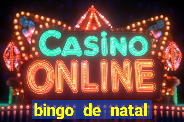 bingo de natal para imprimir gratis