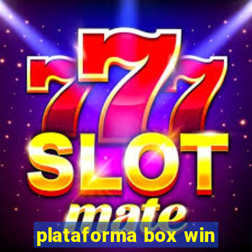 plataforma box win