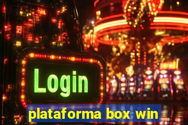 plataforma box win