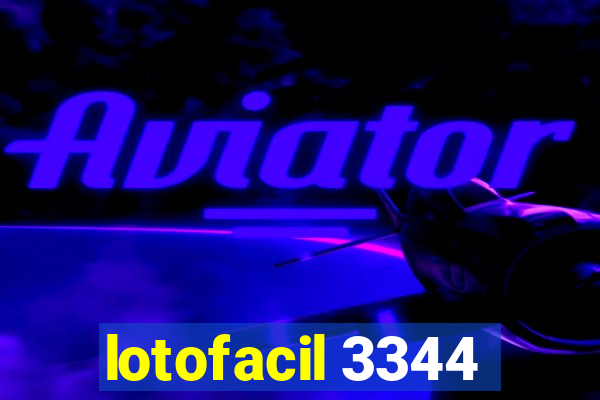 lotofacil 3344