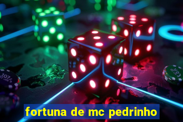 fortuna de mc pedrinho