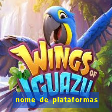 nome de plataformas de jogos