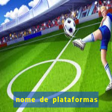 nome de plataformas de jogos