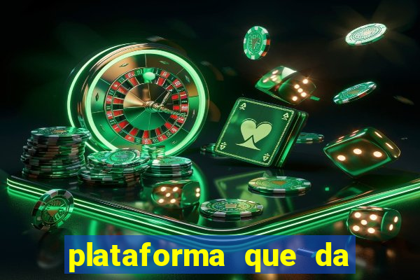 plataforma que da 30 reais para jogar