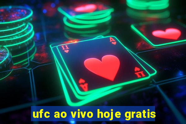 ufc ao vivo hoje gratis