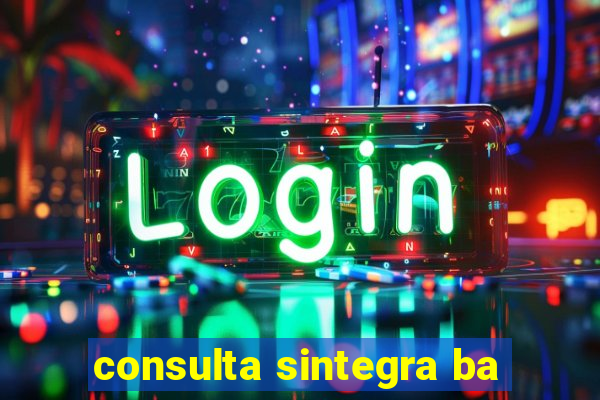 consulta sintegra ba