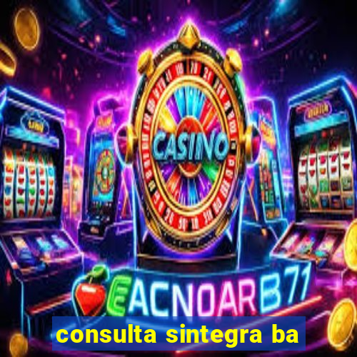 consulta sintegra ba