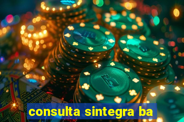 consulta sintegra ba