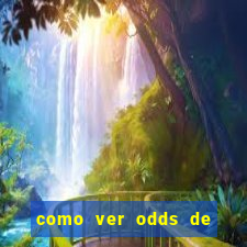 como ver odds de jogos passados