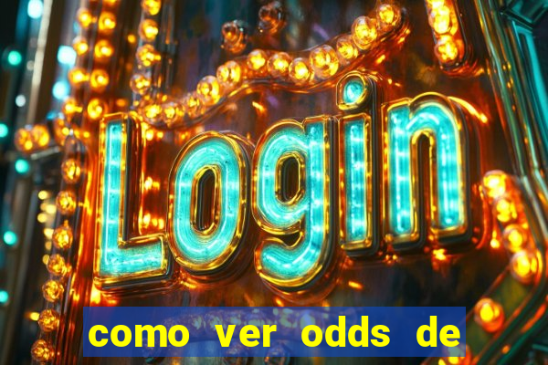 como ver odds de jogos passados