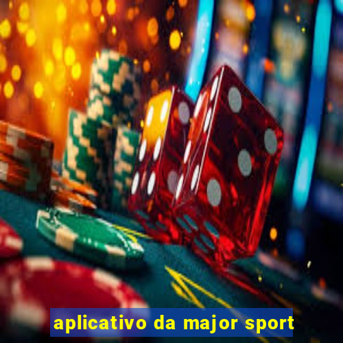 aplicativo da major sport