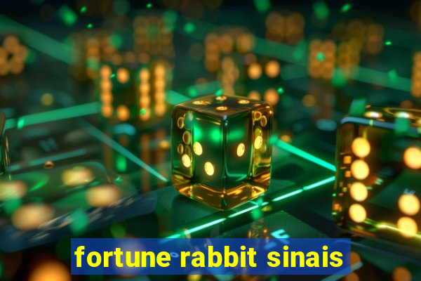 fortune rabbit sinais