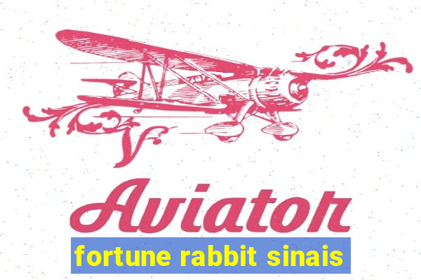 fortune rabbit sinais