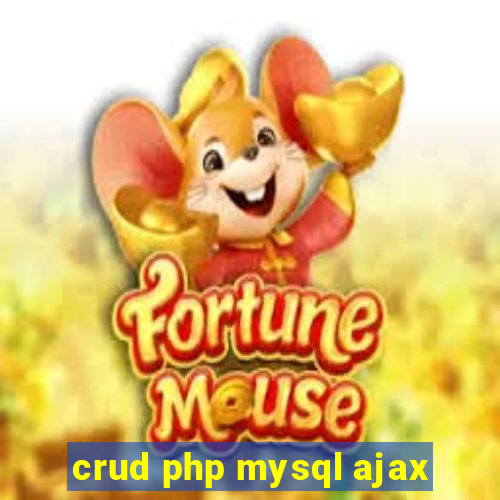 crud php mysql ajax