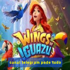 canal telegram pode tudo