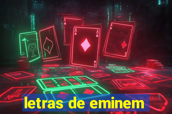 letras de eminem