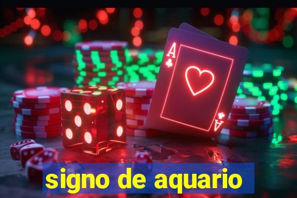 signo de aquario