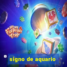 signo de aquario