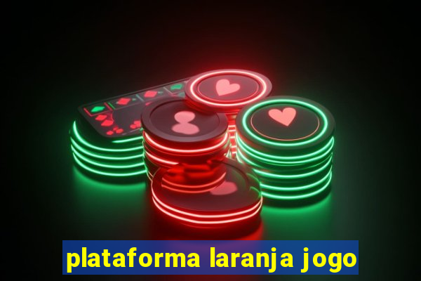 plataforma laranja jogo