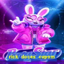 rick doces cupom primeira compra