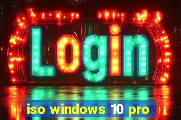 iso windows 10 pro