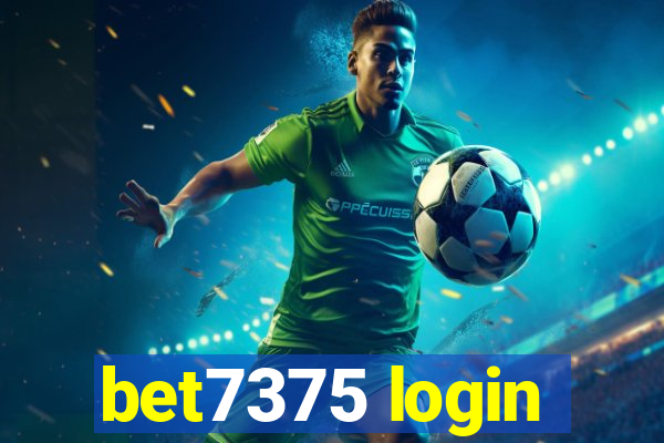 bet7375 login