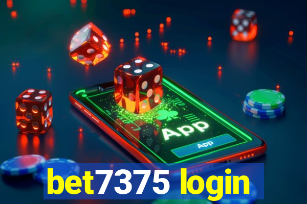 bet7375 login