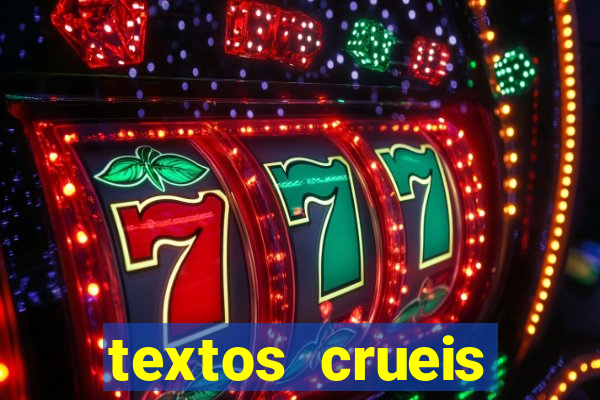 textos crueis demais pdf