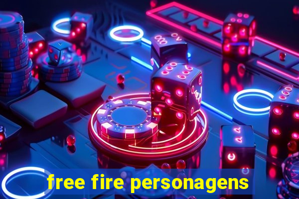 free fire personagens