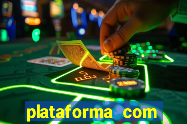 plataforma com porcentagem de ganhos