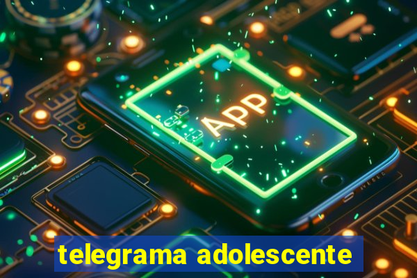 telegrama adolescente