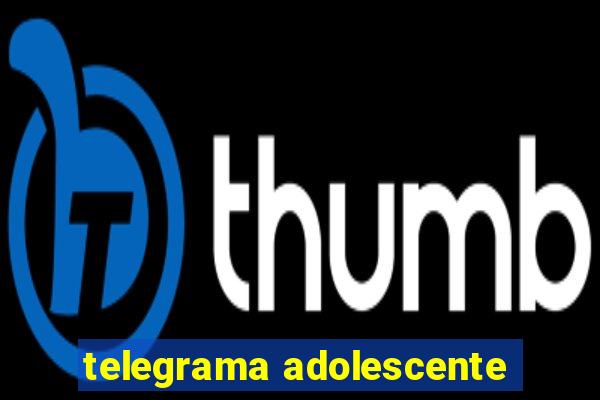 telegrama adolescente